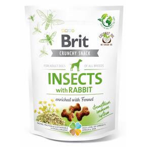 Przysmak dla psa BRIT CARE Dog Crunchy Cracker Insect & Rabbit 200 g