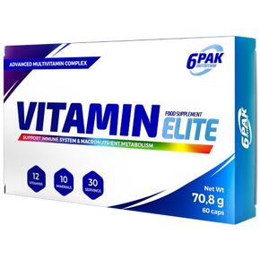 Kompleks witamin i minerałów 6PAK Vitamin Elite (60 kapsułek)