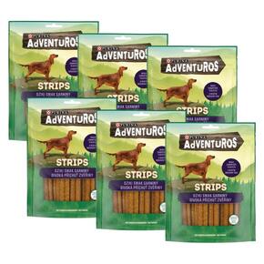 Przysmak dla psa ADVENTUROS Strips Dziki smak sarniny 6 x 90g