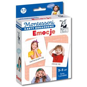 Montessori Karty obrazkowe Emocje
